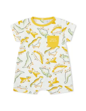 Pelele Corto Niño Dinosaurios