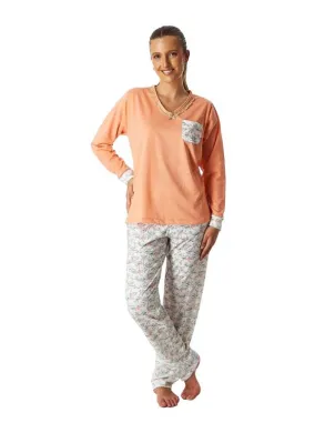 Pijama Sra Manga Larga Primavera