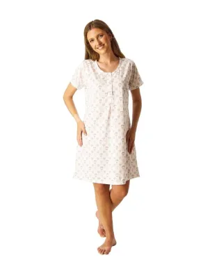 Camison Sra M/Corta Estampado Globos