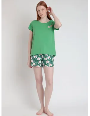 Pijama Sra Verano M/C Flowers In The Sun