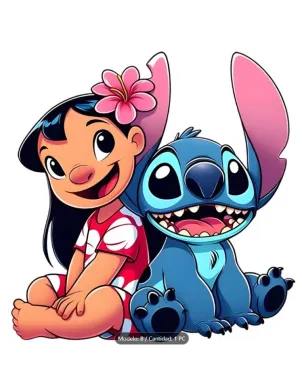 Culetin Infantil Playa Lilo Stich