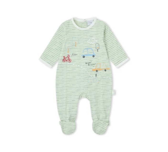 Pelele Largo Niño Coches