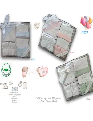 Pack Regalo Recien Nacido 5 Piezas