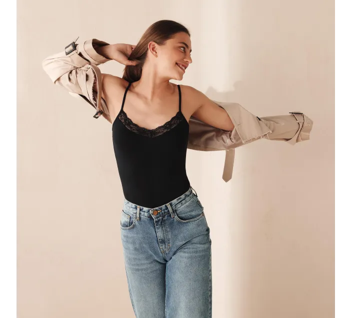 Camiseta Top Tirantes Stretta Blonda