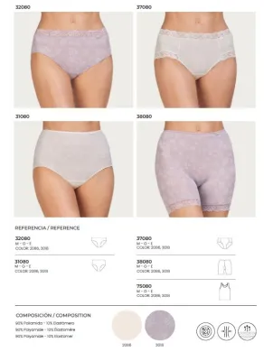 Braga Mujer  Estampada Poliamida