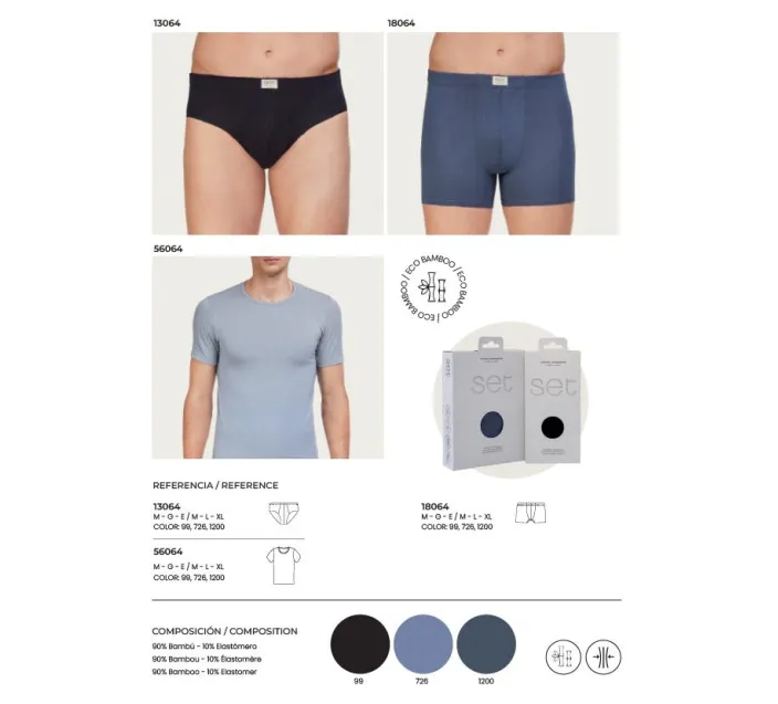 Boxer Cro Set Eco Bamboo