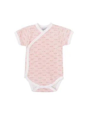 Body Recien Nacido Cruzado M/C Coral