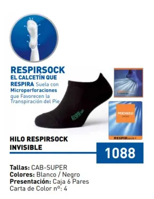 Calcetin Cro Invisible Respirshock