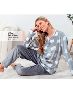 Pijama Sra M/L Coralina...